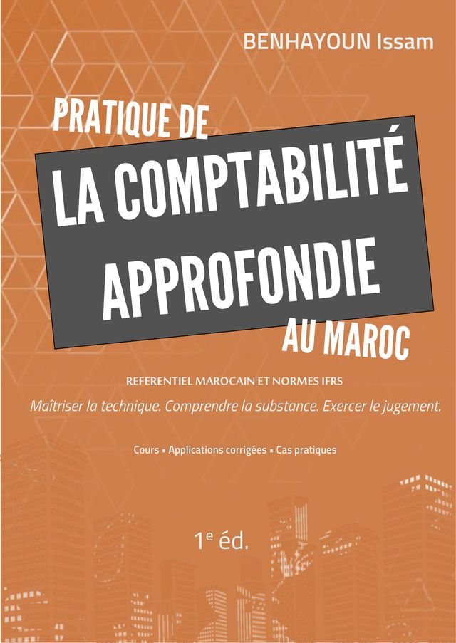 Couverture du livre Pratique de la comptabilité approfondie au Maroc